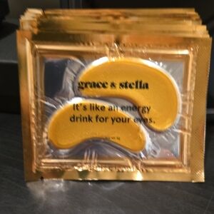 12 Packs Grace & Stella Radiant Gold Eye Masks